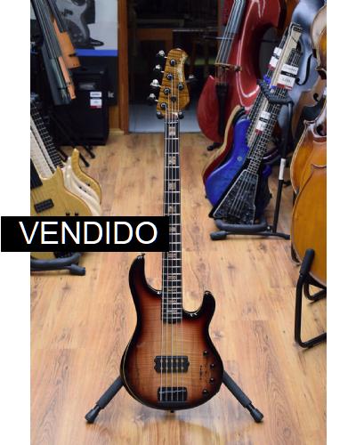 Music Man 35th Anniversary StingRay 5 Spalted Top Roasted Maple Ebony